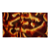 黄色と赤の斑点はぼやけ欠けている 枕カバー (裏面-右)