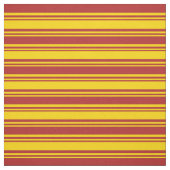 黄色と赤の色の線 ファブリック (見本)