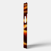 黄色と赤色の斑点はぼやけ欠陥がある Case-Mate iPhoneケース (裏面 / 右)