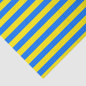 黄色と青のストライプ 薄葉紙 (詳細)
