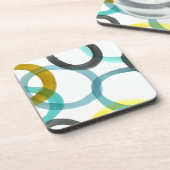 黄色と青の円を連動 コースター (左側)