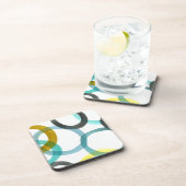 黄色と青の円を連動 コースター (右側)