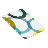 黄色と青の円を連動 マグネット (右側)