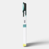 黄色と青の円を連動 Case-Mate iPhoneケース (裏面 / 左)