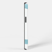 黄色と青の円を連動 iPhoneケース (右側面)