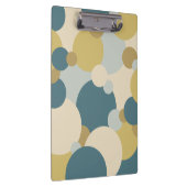 黄色と青の分子クリップボード クリップボード (右)