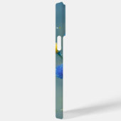 黄色と青の水色の花 Case-Mate iPhoneケース (裏面 / 右)