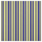 黄色と青の線 ファブリック (見本)