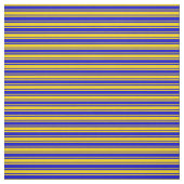 黄色と青の色のストライプ ファブリック (見本)