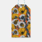 黄色と青の草原 ギフトタグ (裏面)