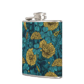 黄色と青の草原 フラスク (左)