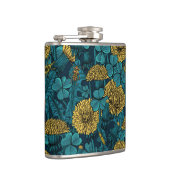 黄色と青の草原 フラスク (右)