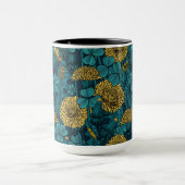 黄色と青の草原 マグカップ (中央)