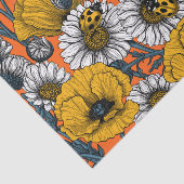 黄色と青の草原 薄葉紙 (詳細)