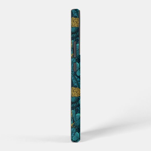 黄色と青の草原 SAMSUNG GALAXYケース (右側面)