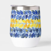 黄色と青の葉 (右面)