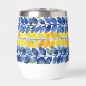 黄色と青の葉 (正面)