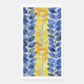 黄色と青の葉 (正面)