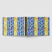 黄色と青の葉 ゲストブック (全面)