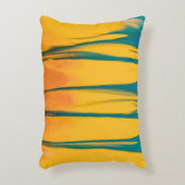 黄色と青の衣装 アクセントクッション (正面(垂直))