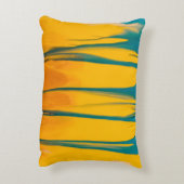 黄色と青の衣装 アクセントクッション (裏面(縦))