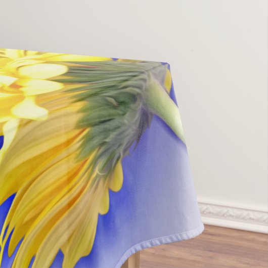 黄色と青 テーブルクロス (インサイチュ)