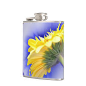 黄色と青 フラスク (左)