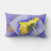 黄色と青 ランバークッション (裏面)