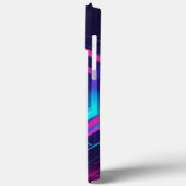 黄色と青 Case-Mate iPhoneケース (裏面 / 左)