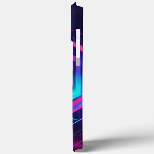 黄色と青 Case-Mate iPhoneケース (裏面 / 左)