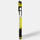 黄色と黒のサッカー。 Case-Mate iPhoneケース (裏面 / 左)
