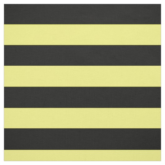黄色と黒のストライプ ファブリック (見本)