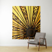 黄色と黒の建築 タペストリー (インサイチュ)