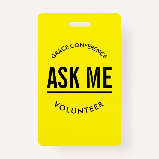 黄色と黒の私のボラン頼ティア バッジ (正面)