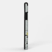 黄色と黒の花柄iPhone 5ケース Case-Mate iPhoneケース (裏面/右)