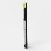 黄色と黒の花柄iPhone 5 カー Case-Mate iPhoneケース (裏面/左)