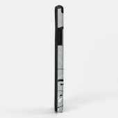 黄色と黒の花柄iPhone 5 カー Case-Mate iPhoneケース (裏面/右)