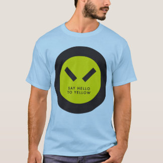 黄色に挨拶して下さい Tシャツ