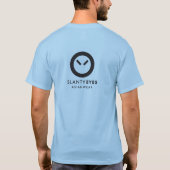 黄色に挨拶して下さい Tシャツ (裏面)
