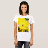 黄色に染まる蜂 Tシャツ (正面フル)