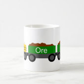 黄色に点灯 コーヒーマグカップ (中央)