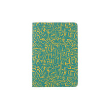 黄色に青く縮れたドードル