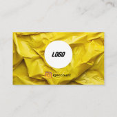 黄色のごみ箱の取り外し 名刺 (裏面)