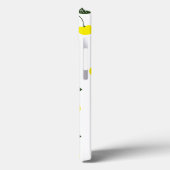 黄色のさくらんぼパターパーソナライズされたンiPadケース Case-Mate iPhoneケース (裏面 / 左)