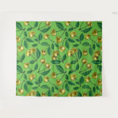 黄色のさくらんぼ タペストリー (正面(横))