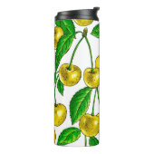 黄色のさくらんぼ タンブラー (回転左)