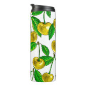 黄色のさくらんぼ タンブラー (回転右)