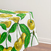 黄色のさくらんぼ テーブルクロス (インサイチュ)