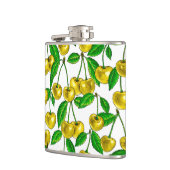 黄色のさくらんぼ フラスク (左)