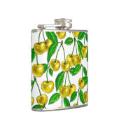 黄色のさくらんぼ フラスク (右)